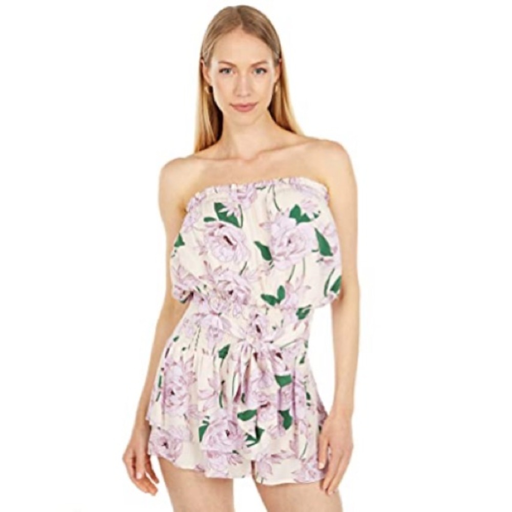 LOST + WONDER HAWAIIAN ROSE ROMPER - Picture 5 of 11